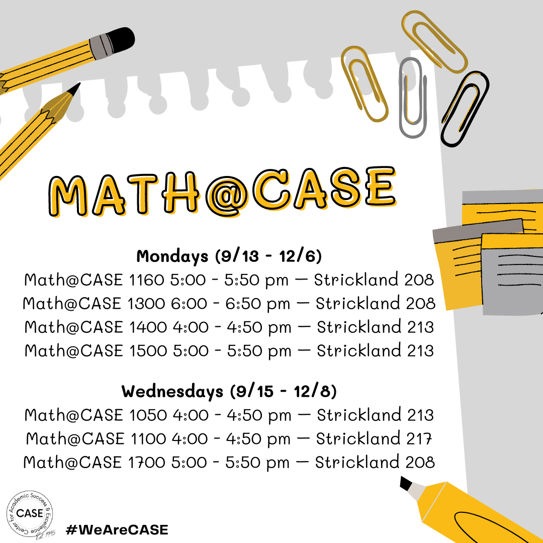 Math at CASE