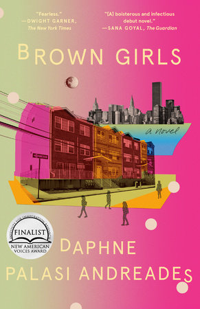 Book cover illustration of “Brown Girls.” (Source: Penguin Random House)