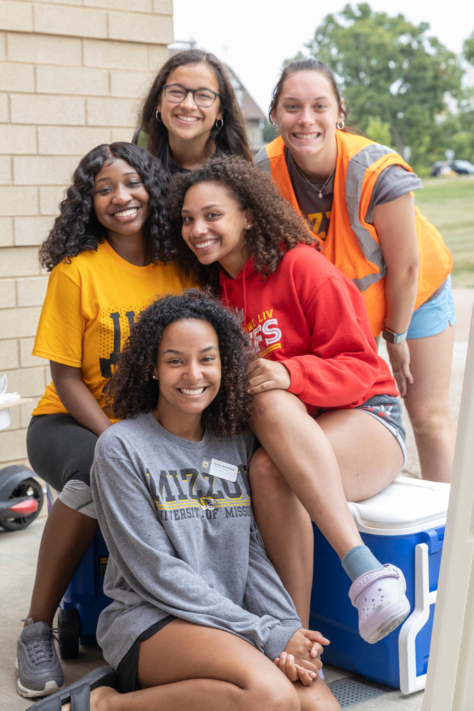 Students at Southwest Village